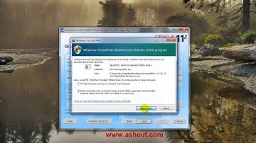 Installing Oracle 11g on windows 7 64 bit pc 1 mp4