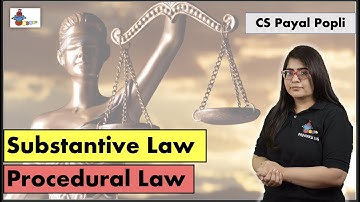 How Substantive Law different from Procedural Law? | Substantive Vs Procedural Law