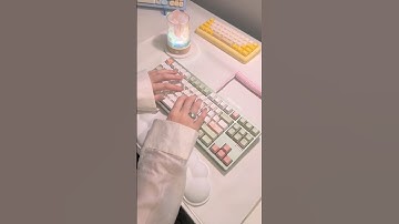 any green keycap recommendations? #keyboard #asmr #typing #shorts