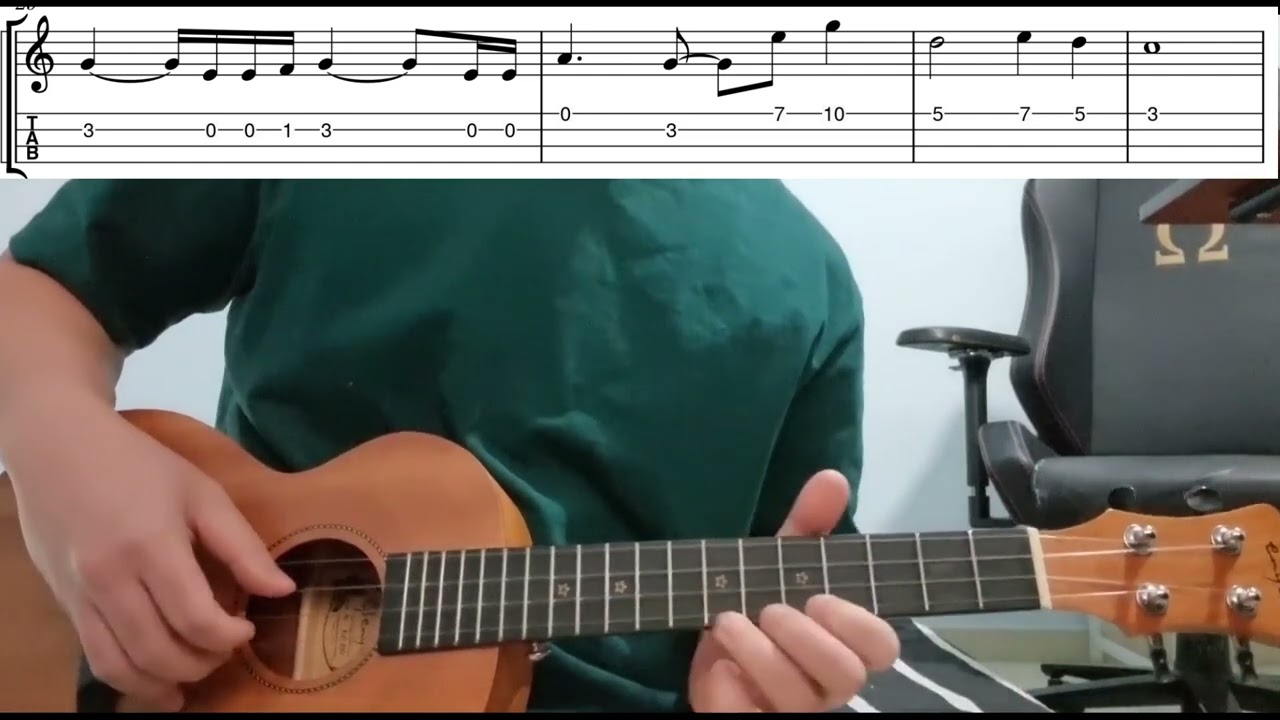 Moon River Fingerstyle Ukulele Tutorial With Tabs atelieryuwa.ciao.jp