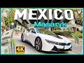【4K】WALK Masaryk MEXICO CITY travel vlog 4K video CDMX DF
