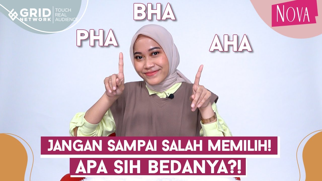 Perbedaan AHA, BHA, dan PHA |  Mana yang Cocok untuk Kulit Kamu?