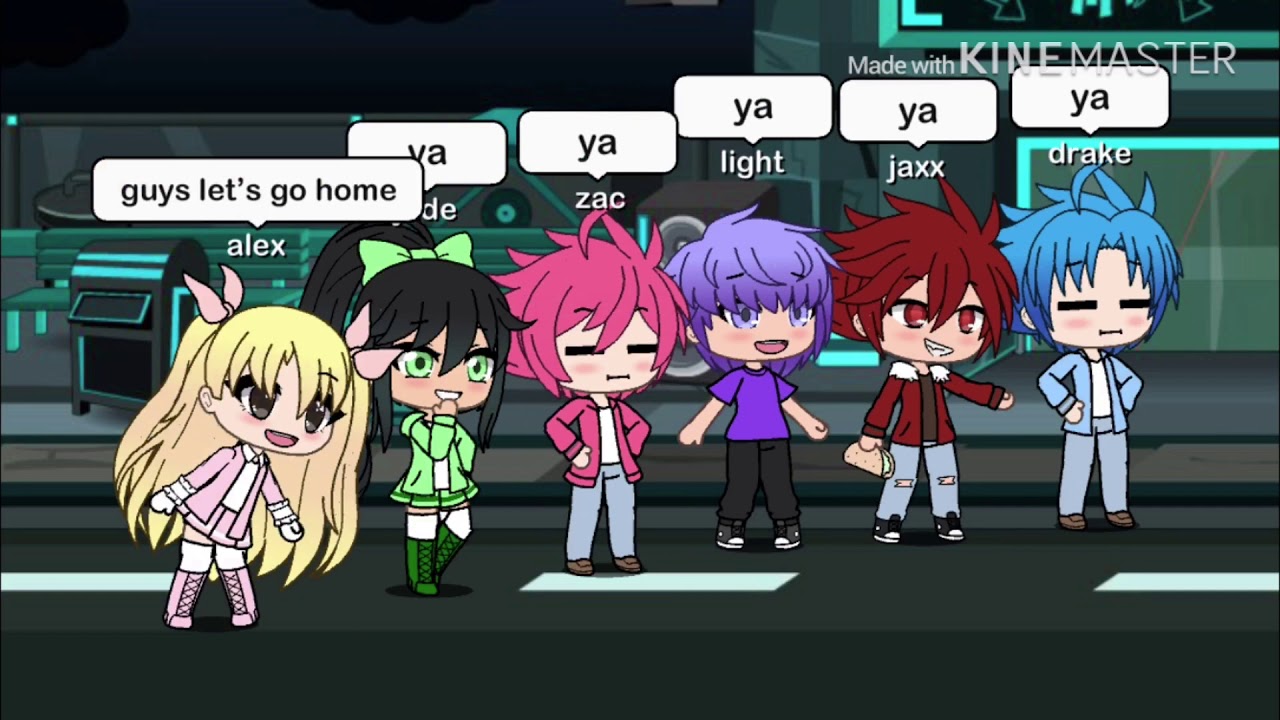 The squad in Gacha Life - YouTube