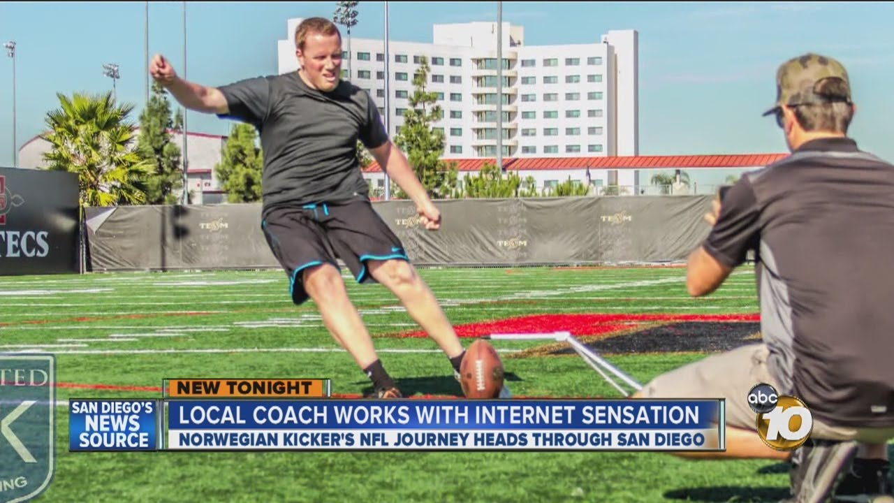 Viral video star comes to San Diego to make NFL dreams comes true