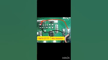 itel it2171 mic jumper Solution #shortsvideo #shortsviral #viral #ycs