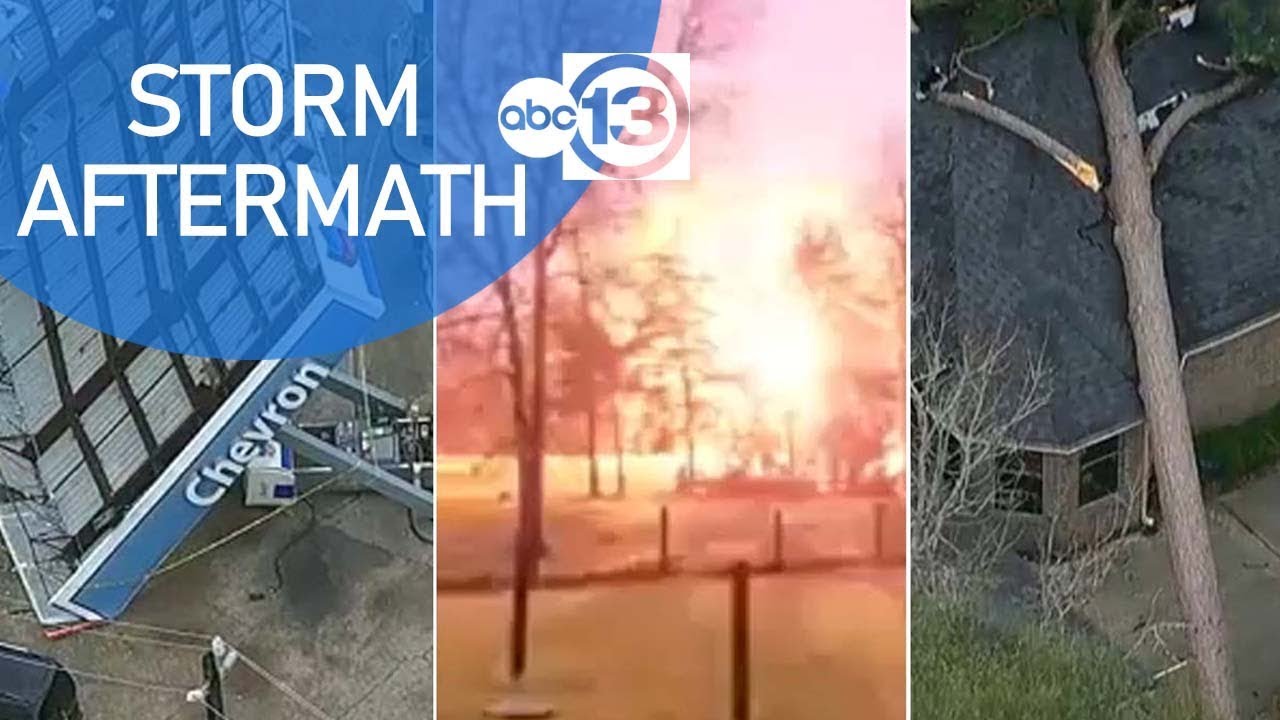 Damage widespread after storms ravage homes, knock out power - YouTube
