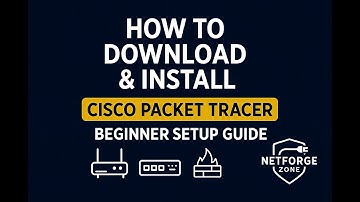 Cisco Packet Tracer Beginnersinstallatiehandleiding downloaden en installeren