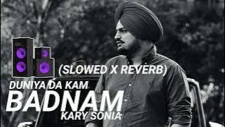 Duniya Da Kam Badnam Kar Soniye | 𝘚𝘭𝘰𝘸𝘦𝘥 x 𝘳𝘦𝘷𝘦𝘳𝘣 | Sidhu Moose Wala | Present by MQR-Series