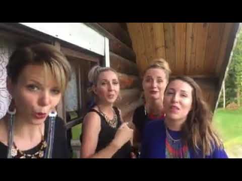 Горячие финские девочки... красиво поют по-фински - Ievan polkka ❤
