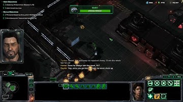 Playing  StarCraft 2: Wings of liberty Moebius Mod part 16