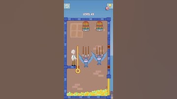 Pull him up Puzzle game solve  new video level 49 #short #games