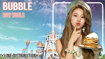 How Would TWICE sing Bubble - STAYC Line Distribution (Color Coded)