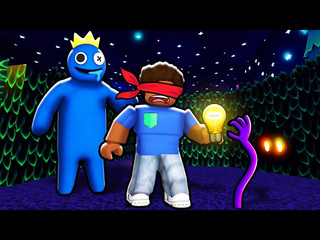 Can You Beat Roblox Rainbow Friends Chapter 2 Hour 5 Blindfolded? #leg