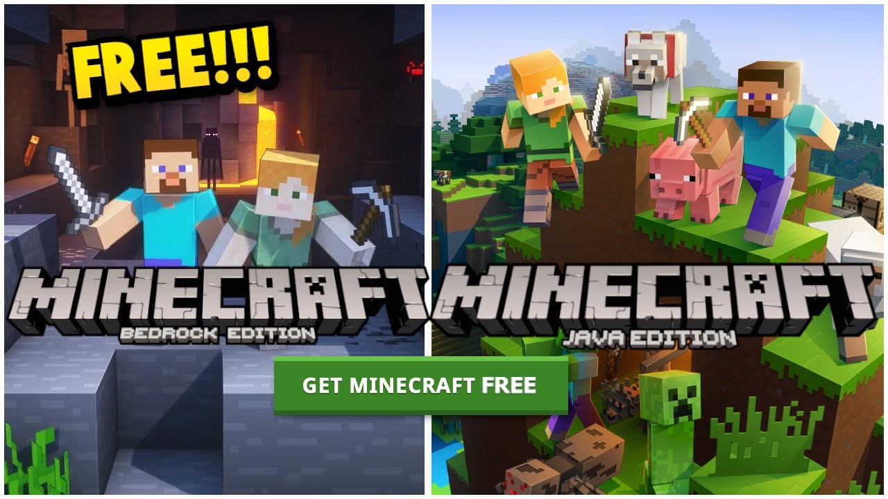 Bedachtzaam puur ik heb het gevonden FREE MINECRAFT BEDROCK & JAVA STARTING JUNE 7th! (Details+ Not Click Bait)  - YouTube