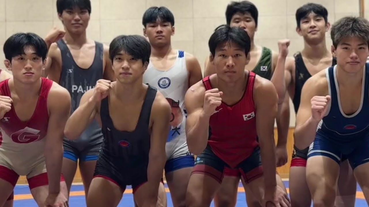 2025 봉일천고등학교 레슬링부 전국 체전 출전 응원 영상