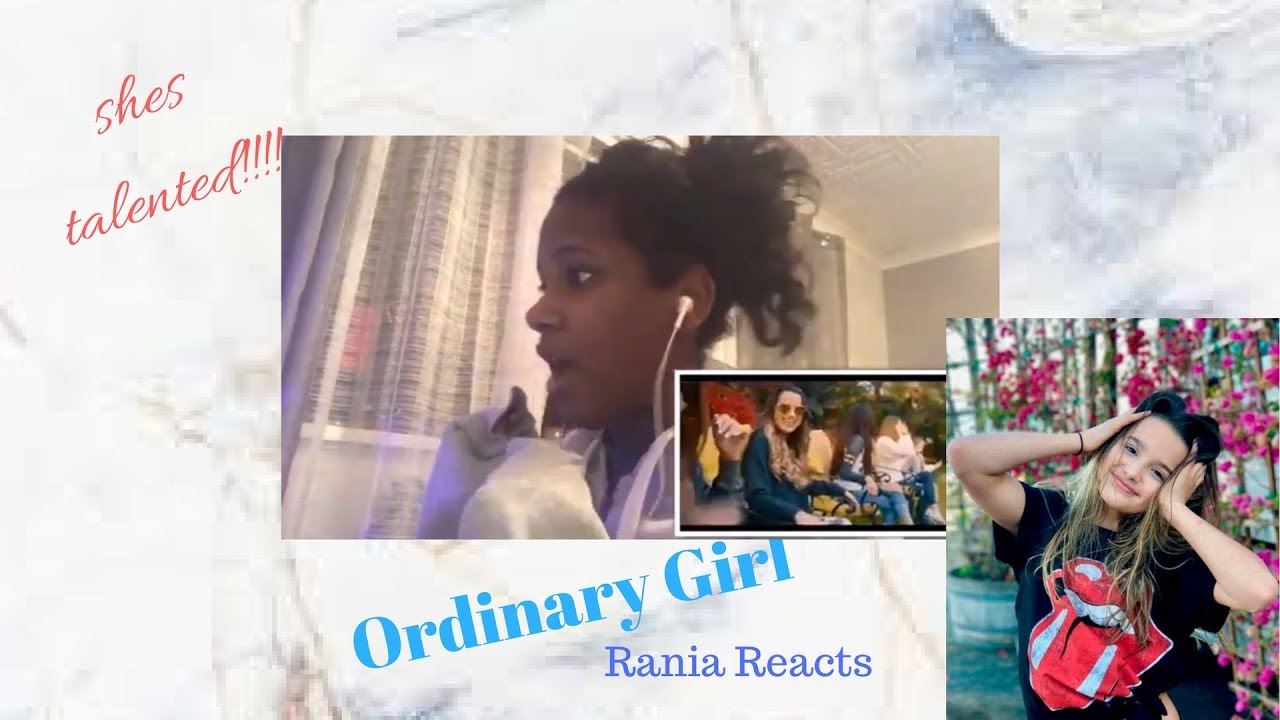 Annie LeBlanc Ordinary Girl OfficalMusic Video Reaction Rania 