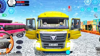 Truck Games - Realistic Truck Cylinder Transport Trip 💥🔥 Truck Simulator Vietnam #4 Android Gameplay screenshot 3