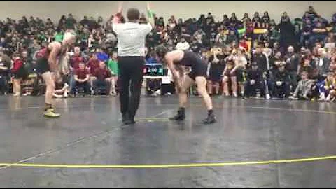 Perry Burlison finals 126 lbs - Zachary Mauras (Cr...