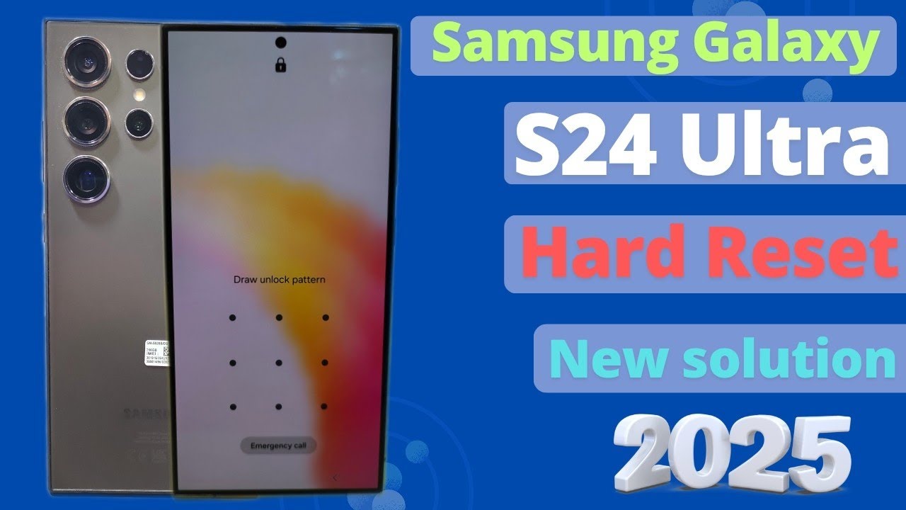How to Factory Reset Samsung Galaxy S24 Ultra - YouTube