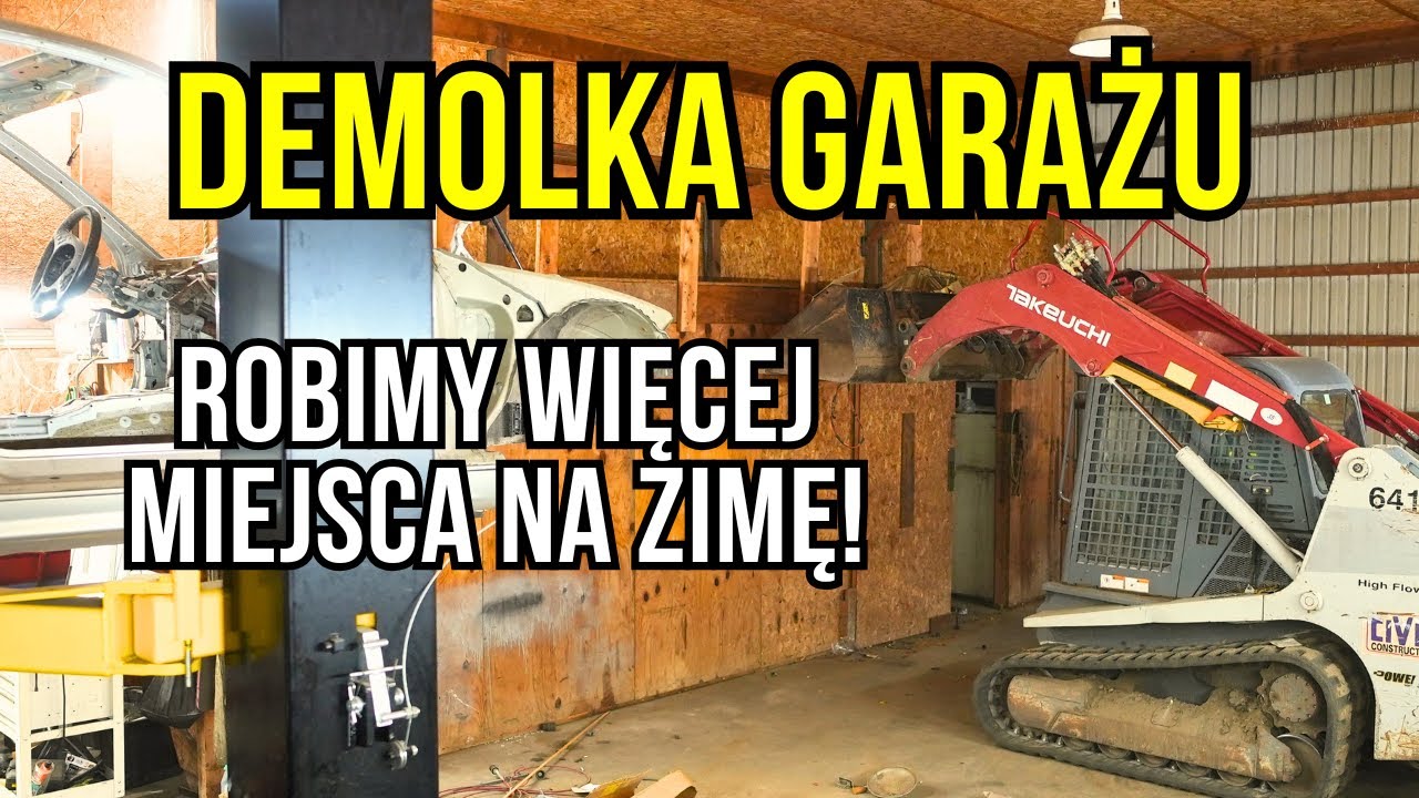 Na wsi w USA | DEMOLKA Garażu! Czas zrobić więcej miejsca na zimę