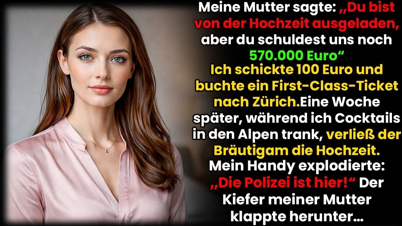 Die Nachricht kam an einem Dienstagabend, während ich mit einem Glas Wasser am Küchentisch saß und dachte, alles sei in Ordnung. „Deine Schwester möchte nicht, dass du kommst. Sie hat Angst, du...