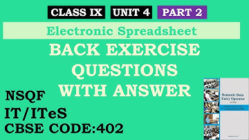 CLASS IX UNIT 4 QUESTION ANSWERS PART 2