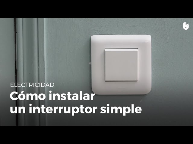 Como instalar un interruptor simple y un conmutador - DivisionLED