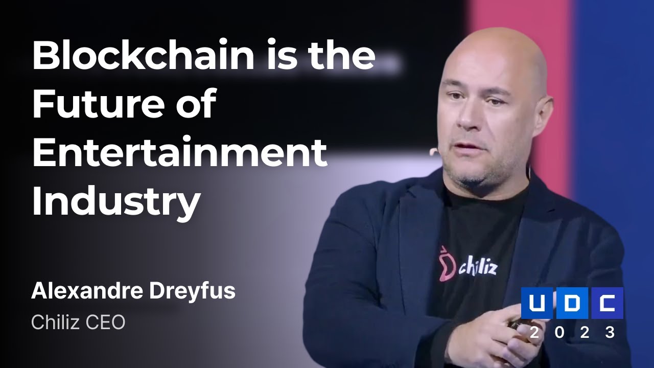[UDC 2023] ENG | Alexandre Dreyfus - Blockchain is the Future of Entertainment Industry