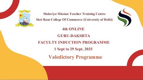 4th Online Faculty Induction Programme – GURU-DAKSHTA (1st – 29th September 2025)