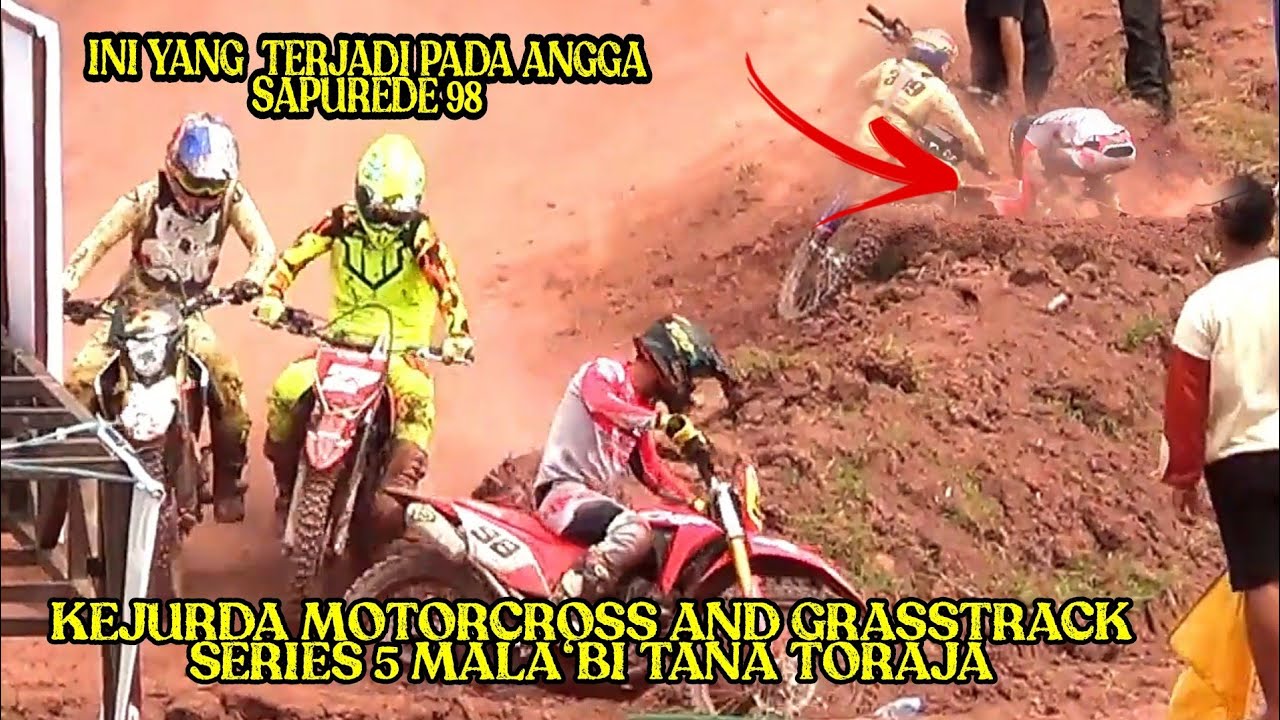 persaingan Breifal fianli wales 94 vs Angga sapurede 98 di moto trail std 4tak 155cc open di toraja