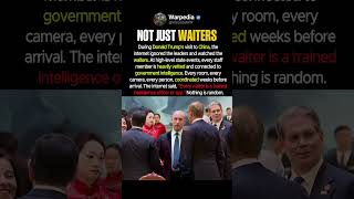 The Waiters At Trump's China Visit Were Not Just Waiters #shorts