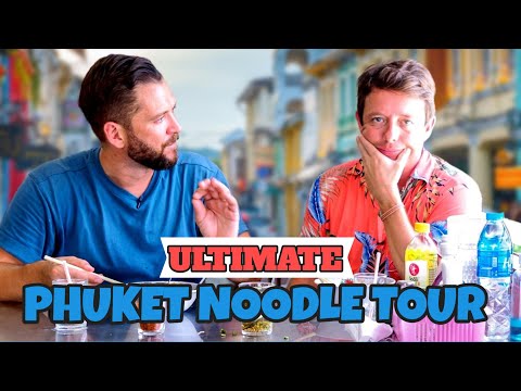 I flew all the way to Phuket for THESE LOCAL NOODLES! 🇹🇭 Ultimate Phuket Food Tour with @Paddy Doyle