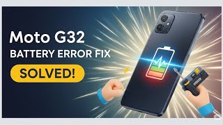 Moto G32 Battery Show Only 0% Solution Moto Phone Charging Solution