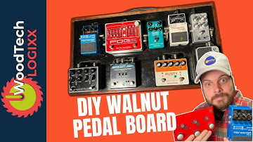 DIY Custom Walnut Pedalboard: Build Your Dream Rig! (Part 1)