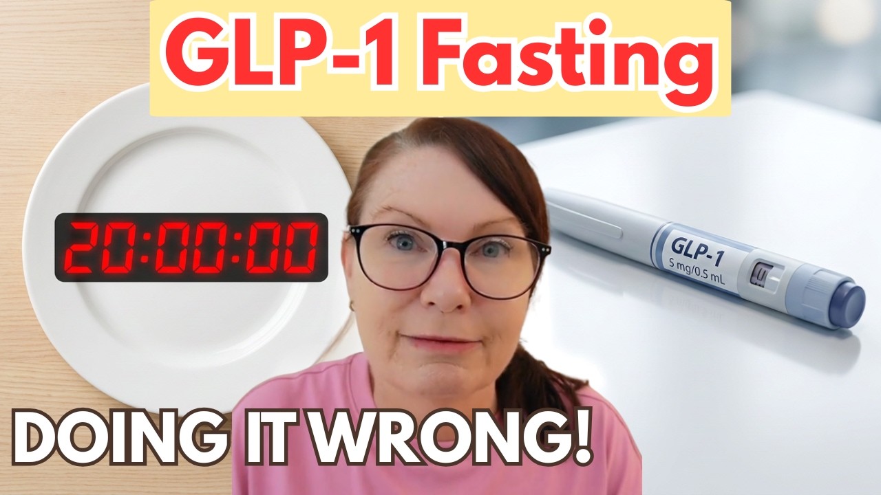 Why FASTING Goes WRONG on GLP-1: (Do This Instead) #wegovyweightloss #mounjaroweightloss #fasting