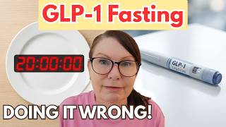 Why FASTING Goes WRONG on GLP-1: (Do This Instead) #wegovyweightloss #mounjaroweightloss #fasting
