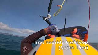 multi-rotations in light wind hydrofoil & Contra boogie loop