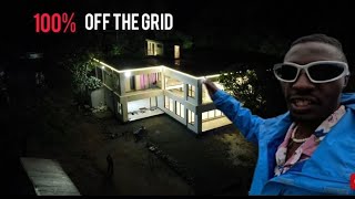 my OFF THE GRID VILLA & Ranch !!! ( Finally Testing SOLAR POWER )  !!!