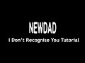 Capture de la vidéo Newdad - I Don't Recognise You (Drum Tutorial)