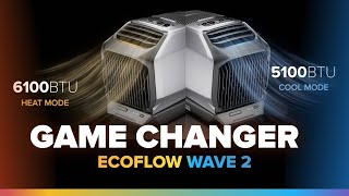 EcoFlow WAVE 2: Heater + AC in a tiny, portable package