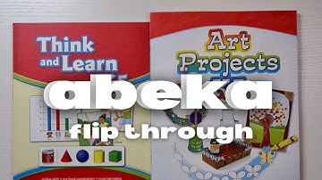 Abeka K5 flip through | Homeschool