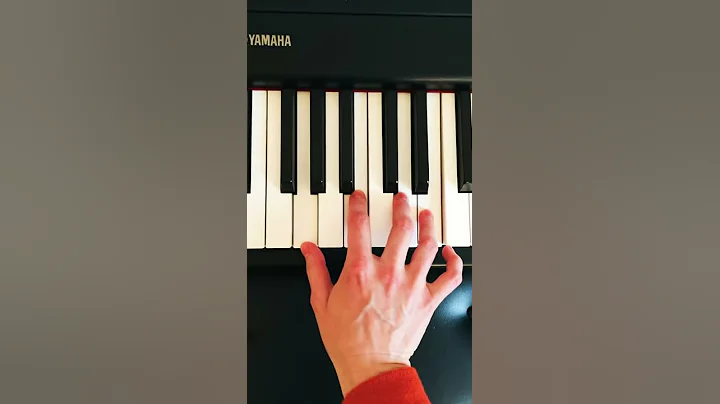 E Minor 7th Chord & Inversions Lessons 3 piano # shorts