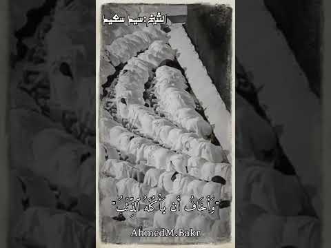 من روائع الشيخ سيد سعيد سورة يوسف اتمني الدعم 