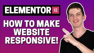 How to Make Website Responsive In Elementor (Wordpress Plugin)