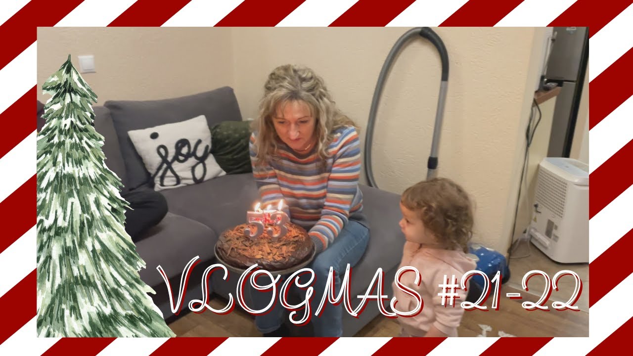VLOGMAS 2025 #21-22 - Születésnap, Főzés, Adventi vásár