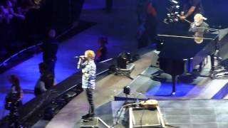 Video thumbnail of "Ed Sheeran & Elton John 'Afire Love' Wembley Stadium 10.07.15 HD"