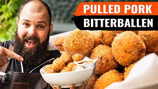 Bizar Lekker Bitterballen Van Pulled Pork - Bbq Recept