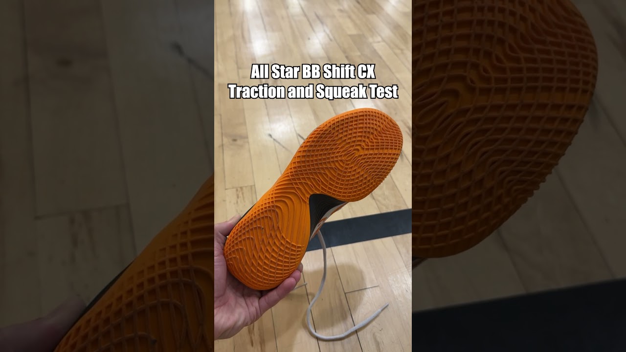 Converse All Star BB Shift CX Traction and Squeak Test 