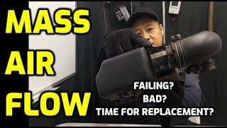 symptoms of a failing or bad mass air flow sensor (is it due for a cleaning? my explanation)