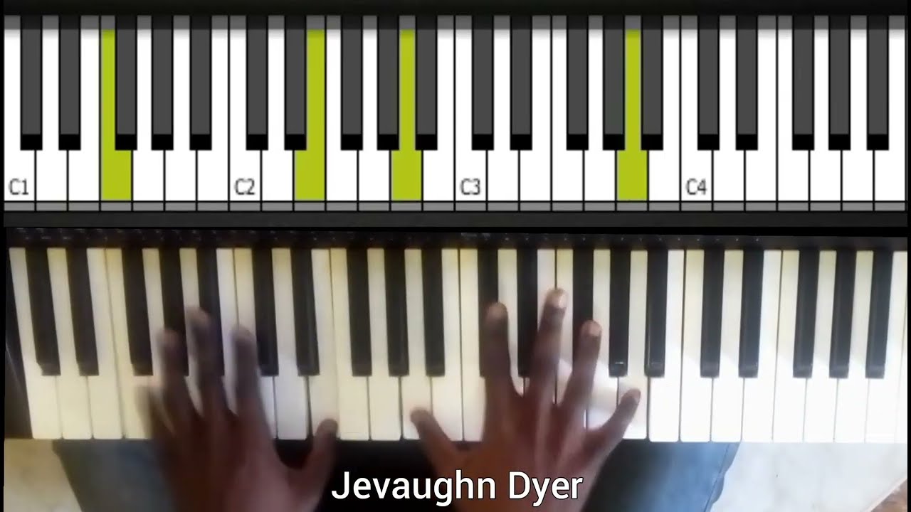 How I Play Fast Jamaican Gospel Songs / In The Rock I'll Hide | Part 1